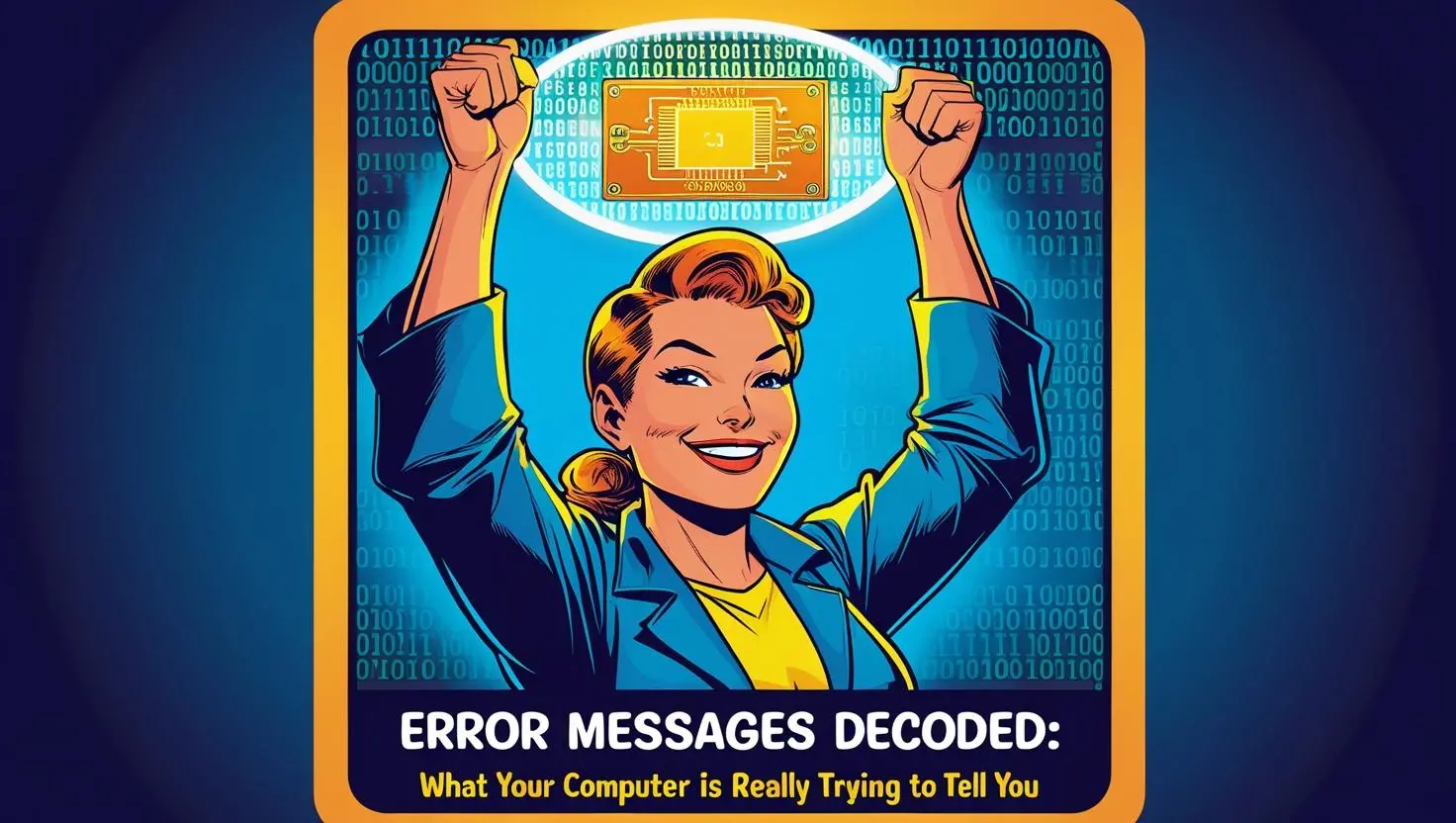 Error Messages Decoded: What Your Computer is Really Trying to Tell You